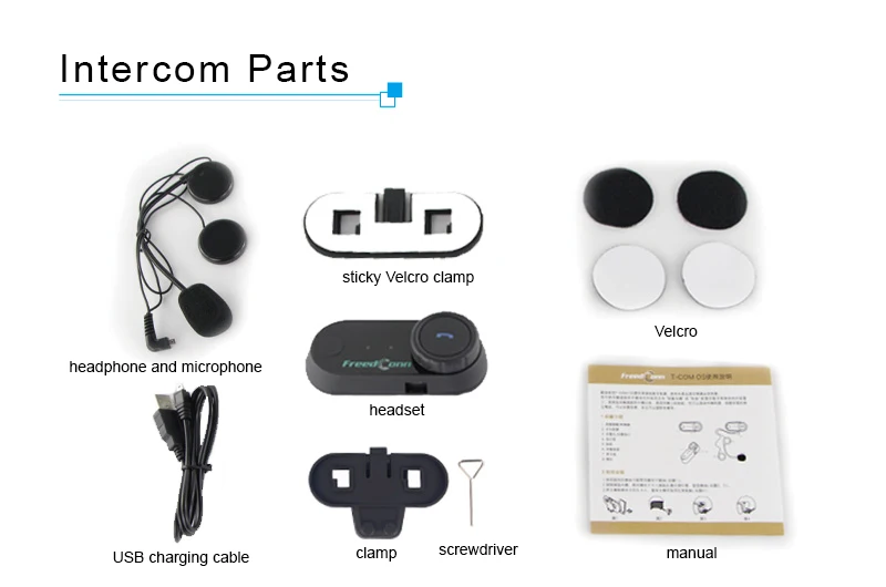 Bluetooth-гарнитура домофон мотоциклетный шлем лыжный шлем гарнитуры TOM-OS