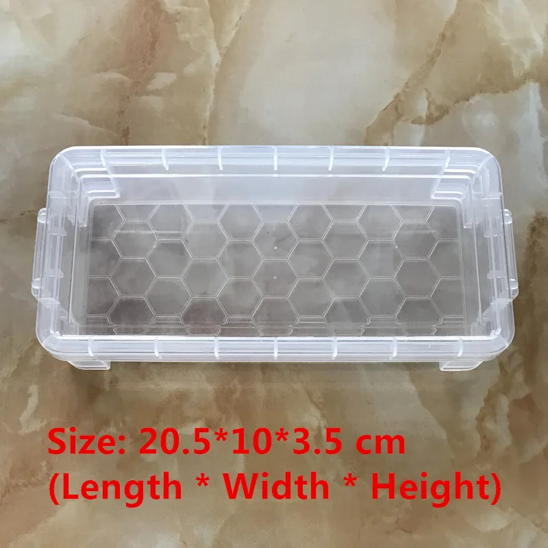 PP Storage Box Хобби Моделирование Набор Инструментов Модель DIY Режущий Мат Шлифовальный Станок Полировки Инструменты Для Gundam - Цвет: PP Storage Box