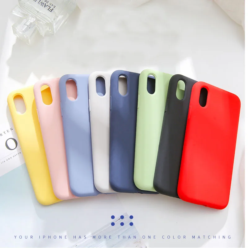 Мягкий силиконовый чехол для телефона мягкий карамельный защитный Xiaomi mi 8 8SE 9 x2 8pro