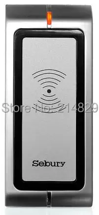 

Ударопрочный RFID-кардридер 125 кГц EM, дверной контроллер доступа IP65 из прочного цинкового сплава с гальваническим покрытием для банка и офиса