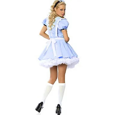 

Classic Alice in Wonderland Blue Polyester Women's Halloween Costume