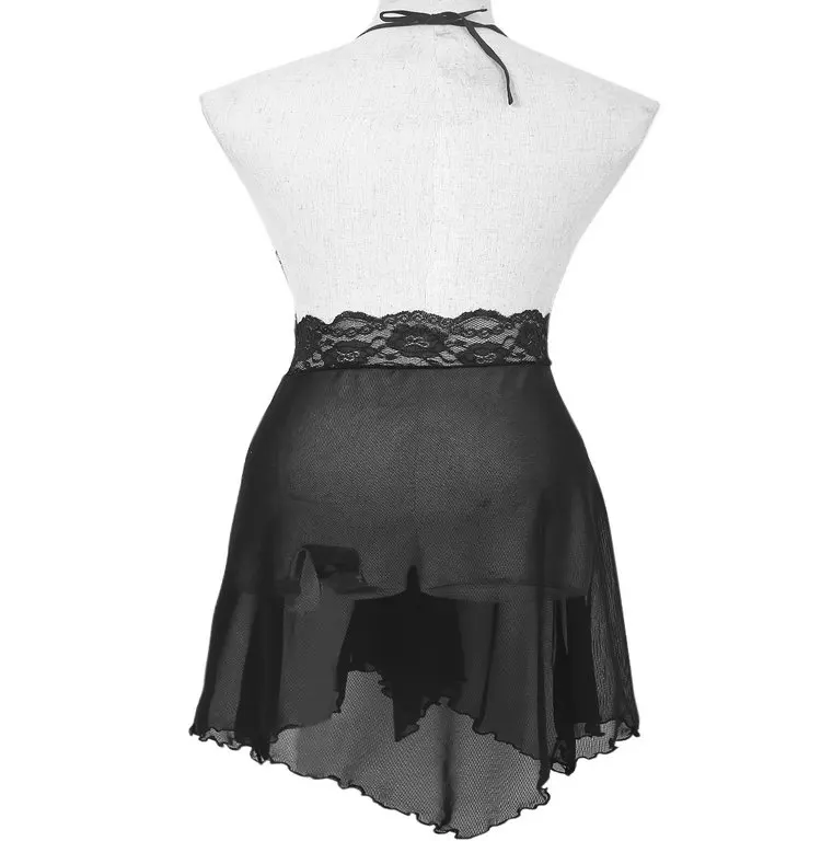 Fashion women Lace Sleep Dress Sexy Lingerie Nightgown Babydoll Pajamas Plus Size | Женская одежда