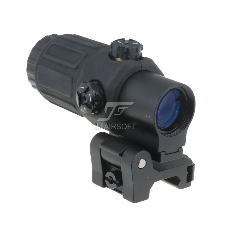 JJ страйкбол G33 3X лупа с переключателем на сторону STS быстрая съемка/QD Mount &amp Killflash /