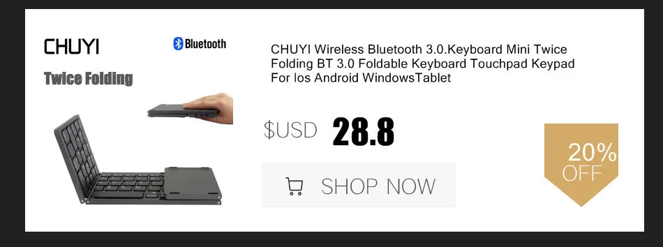 CHUYI Bluetooth 3,0 клавиатура эргономичная Беспроводная компьютерная портативная ультра-тонкая клавиатура для планшета Apple для iPad для Macbook