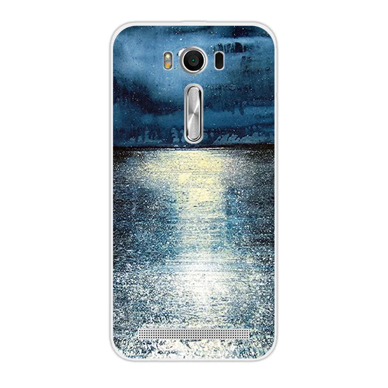 Для Asus ZenFone 2 Laser ZE500KL 5,0 дюймов прозрачный силиконовый для ASUS Zenfone ZE500KL тонкий мягкий ТПУ Фламинго чехлы для телефонов