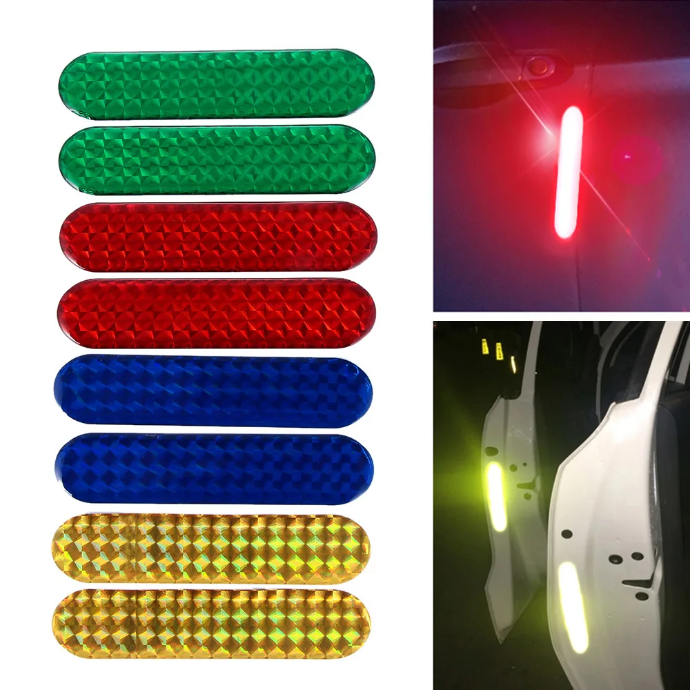 2 шт. светоотражающие Предупреждение йки на дверь автомобиля|Светоотражающие