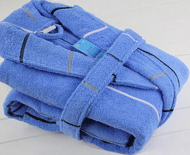 Free shipping Hilift thickening 100% cotton robe quality terry bathrobe toweled | Женская одежда