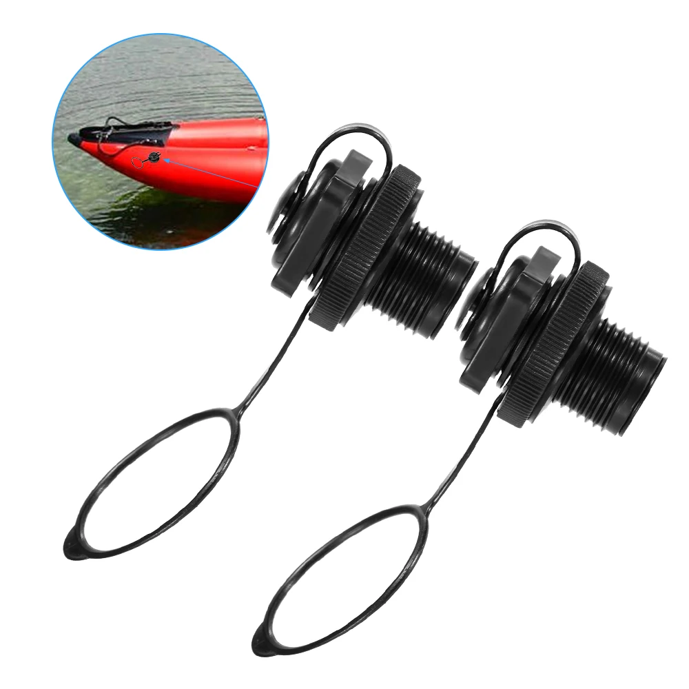 2 шт байдарка надувная лодка воздушный клапан шланг адаптер Замена винтовой для