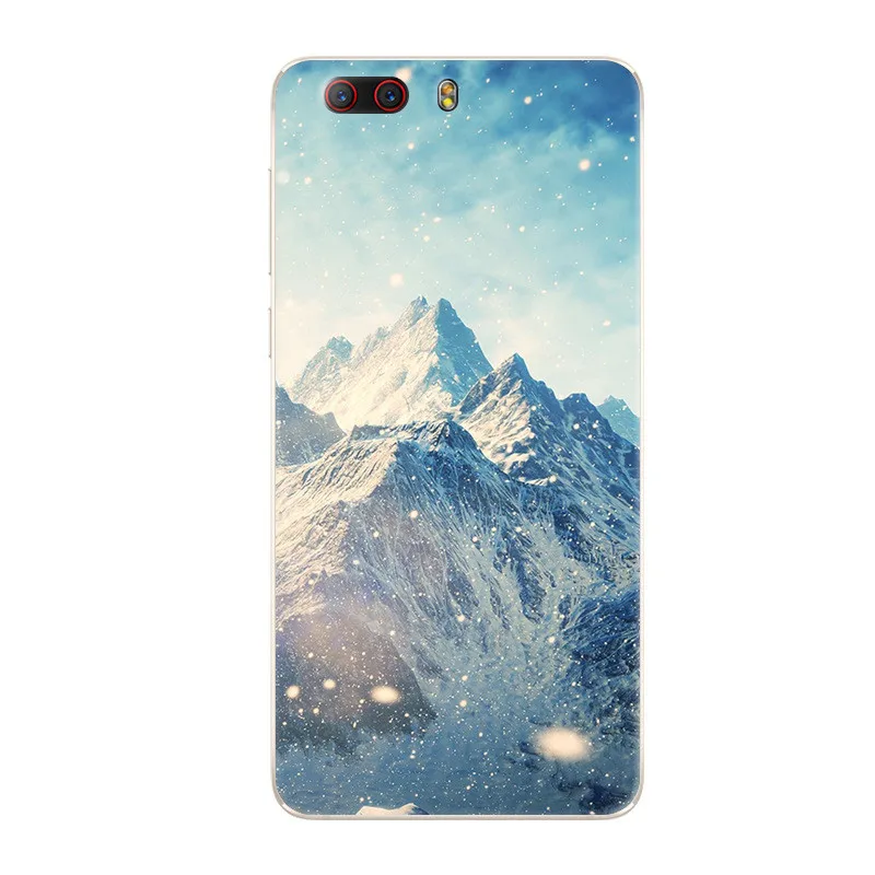 For ZTE Nubia Z17 minis Case Cute Cartoon Soft TPU Silicone Back Cover Light Matte Phone Coque |