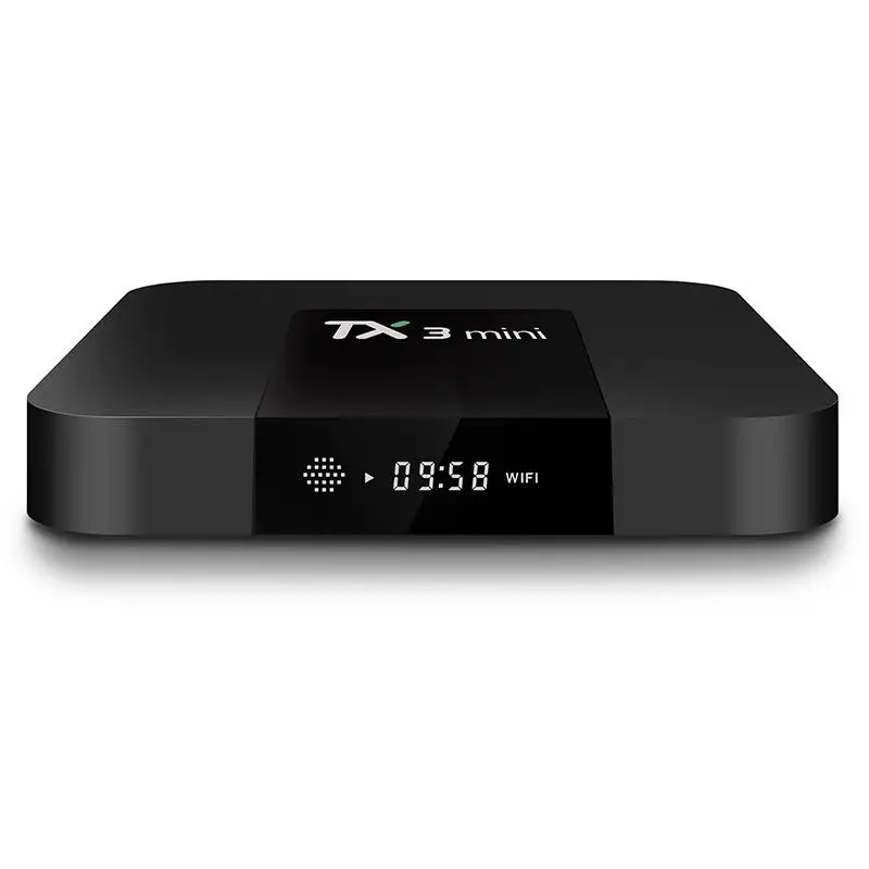 TX3 Мини Смарт ТВ-приставка Android 9 0 2 Гб 16 Amlogic H.265 4K 4G WiFi 3D Google Play Youtube медиаплеер |