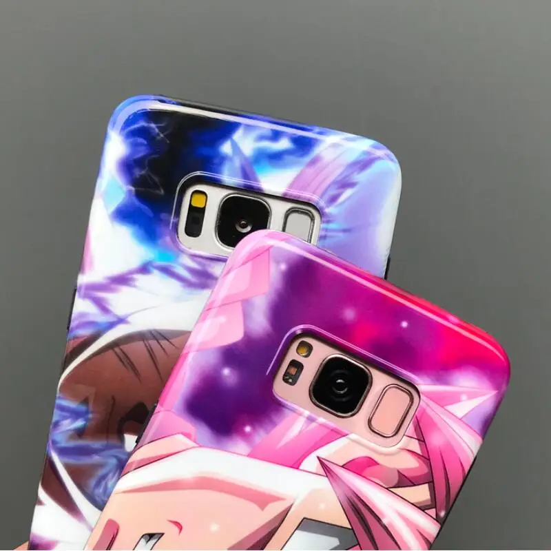YHBBCASES Cool Wukong Dragon Ball Phone Cover For Samsung Galaxy S8 S9 S10 Plus Case Japan Cartoon Soft Note 8 9 |