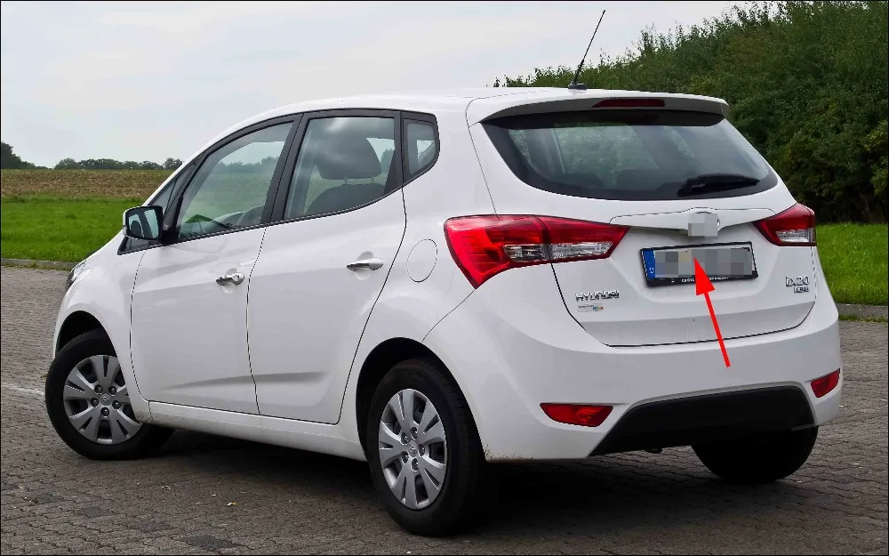 AUTONET HD камера заднего вида ночного видения для hyundai ix20 2010~ /CCD/камера номерного знака
