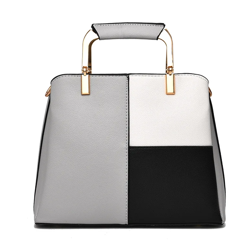 Лоскутная сумка из искусственной кожи сумки на плечо для женщин 2019 bolsa feminina