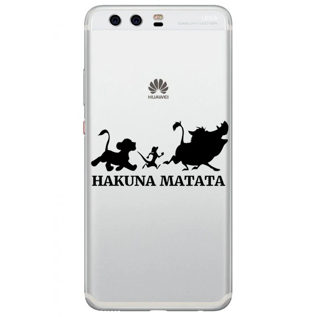 Чехол для телефона из мягкого ТПУ с изображением короля льва пумбы акуны мататы