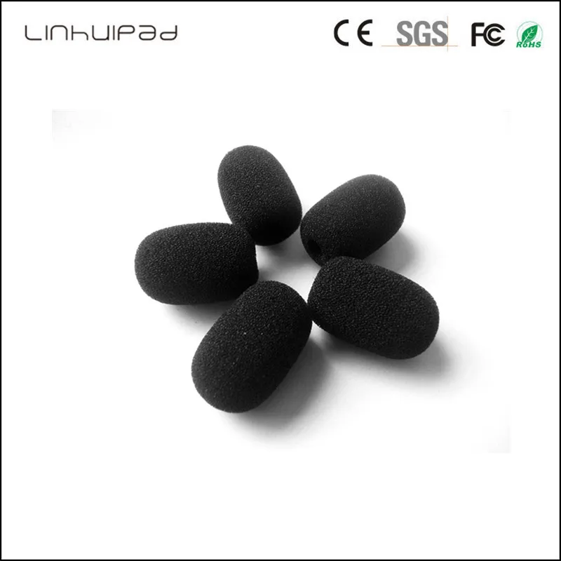 Микрофонное ветровое стекло Linhuipad 5 мм внутренний диаметр и 25 внутренняя длина