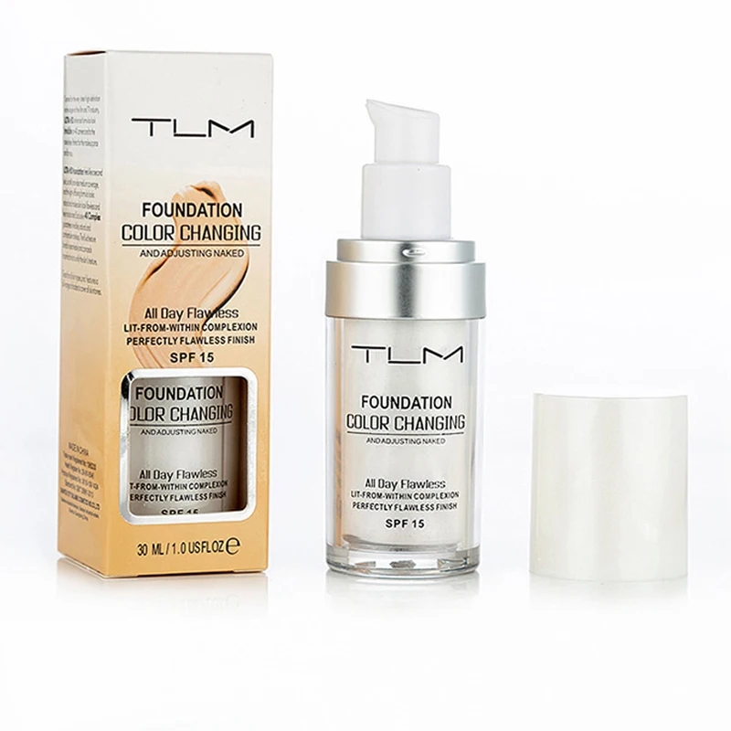 Увлажняющий тональный крем для лица TLM 30 мл увлажняющий консилер с полным