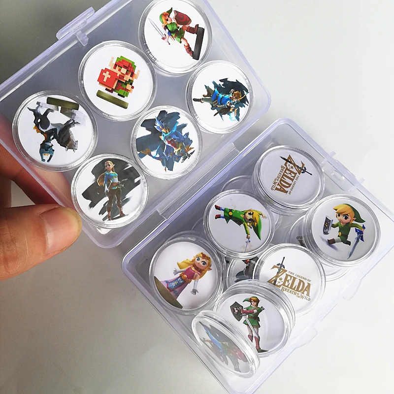 Быстрая новые данные полный набор 23 шт./лот NFC карты Amiibo легенда о Зельде дыхание диких коллекция монет тег Ntag215