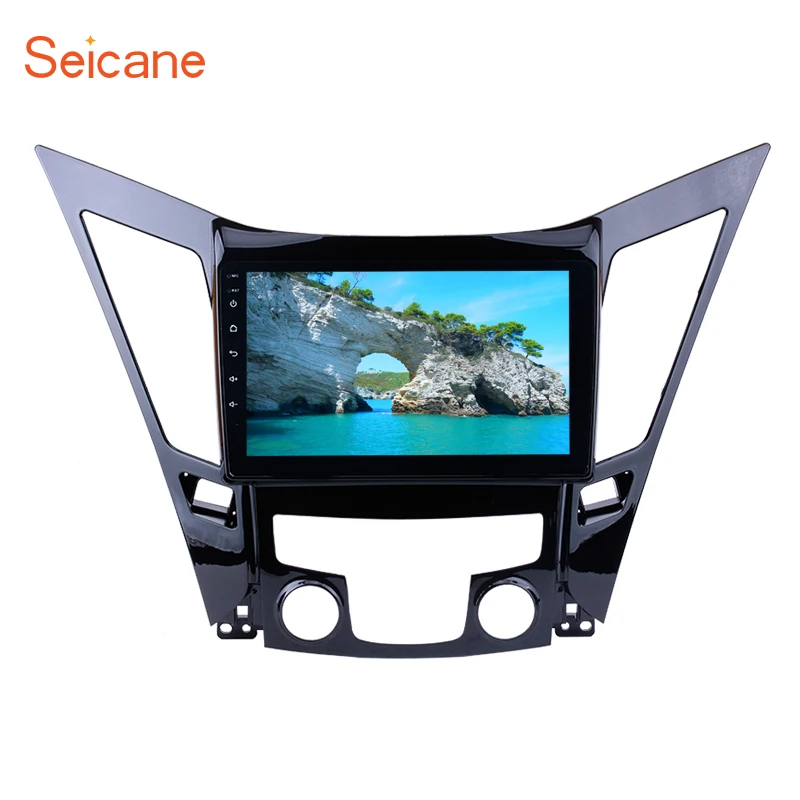 Seicane 9 &quotавтомобильное радио Android 8 1/9 0 Автомобильный GPS Navi плеер для 2011 2015 HYUNDAI Sonata