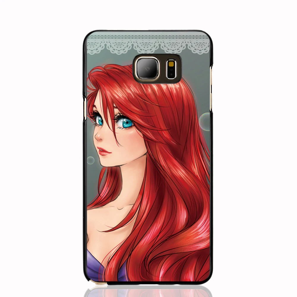 09438 русалочка сотовый телефон чехол для Samsung Galaxy примечание 3 4 5 E5 E7 ядро макс G5108Q |