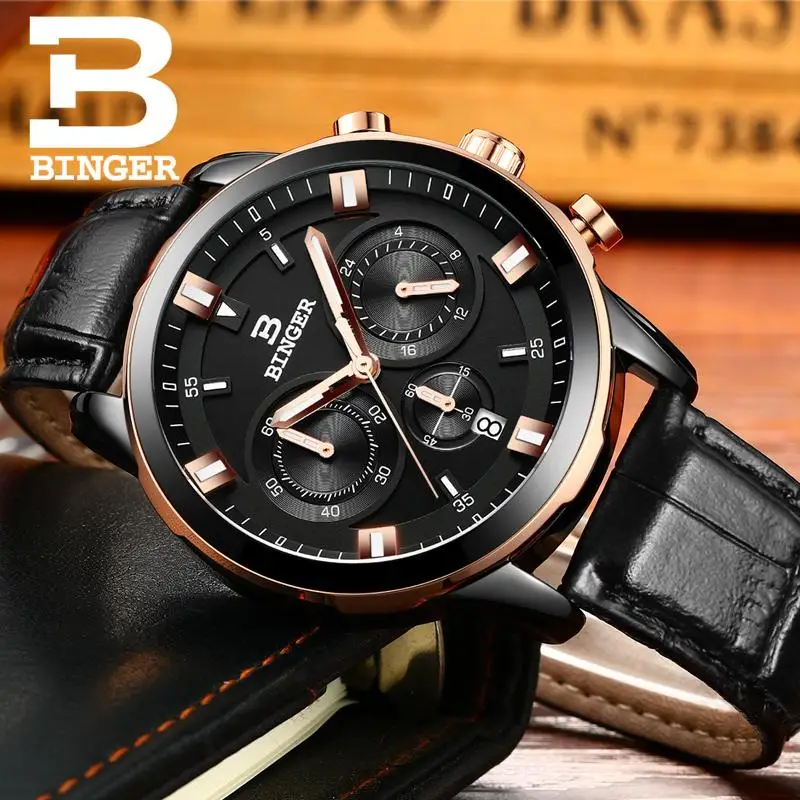 Часы мужские кварцевые с хронографом 2018|Мужские спортивные часы| |