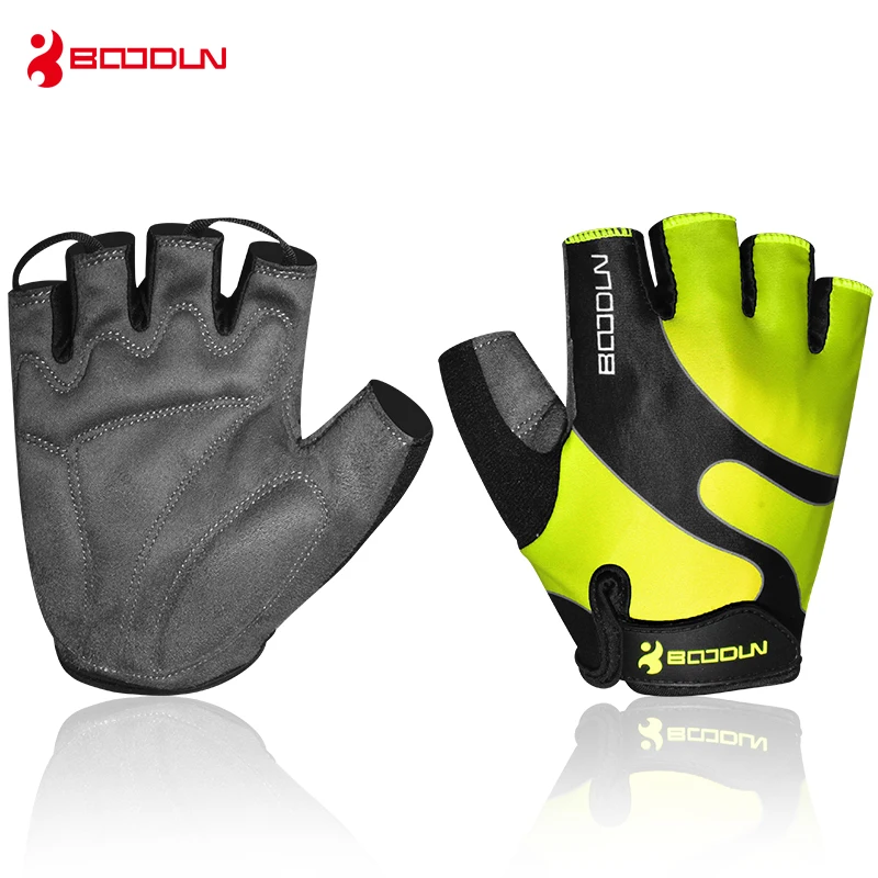 Boodun Weight Lifting Gym Gloves Men Women Sports Fitness Breathable Comfortable Gloves Half Finger Gloves Trainning high quality sports gym gloves wrist weights fitness men gloves half finger breathable anti skid silica women gloves