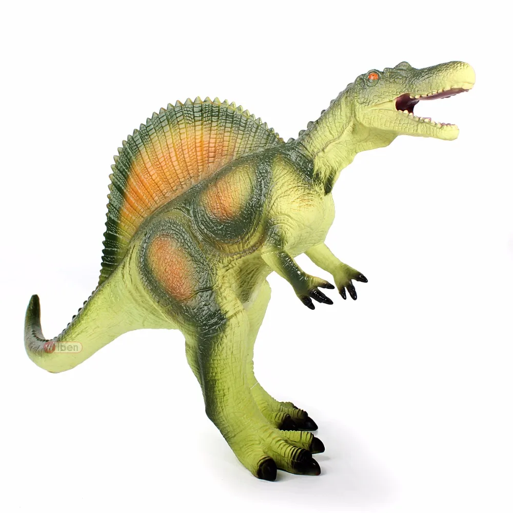 Wiben Jurassic большая игрушка динозавра спинозавра, мягкая пластиковая модель животного, экшн-игрушки и фигурки, детские игрушки для девочек и мальчиков