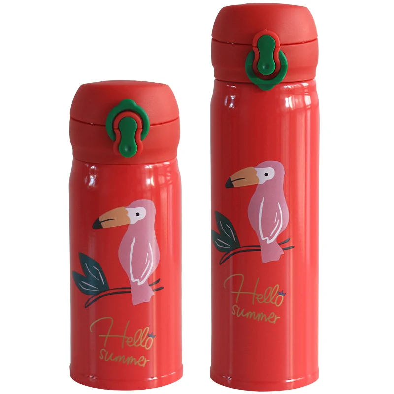 Чаша термо из нержавеющей стали для здоровья мультяшная симпатичная Термокружка