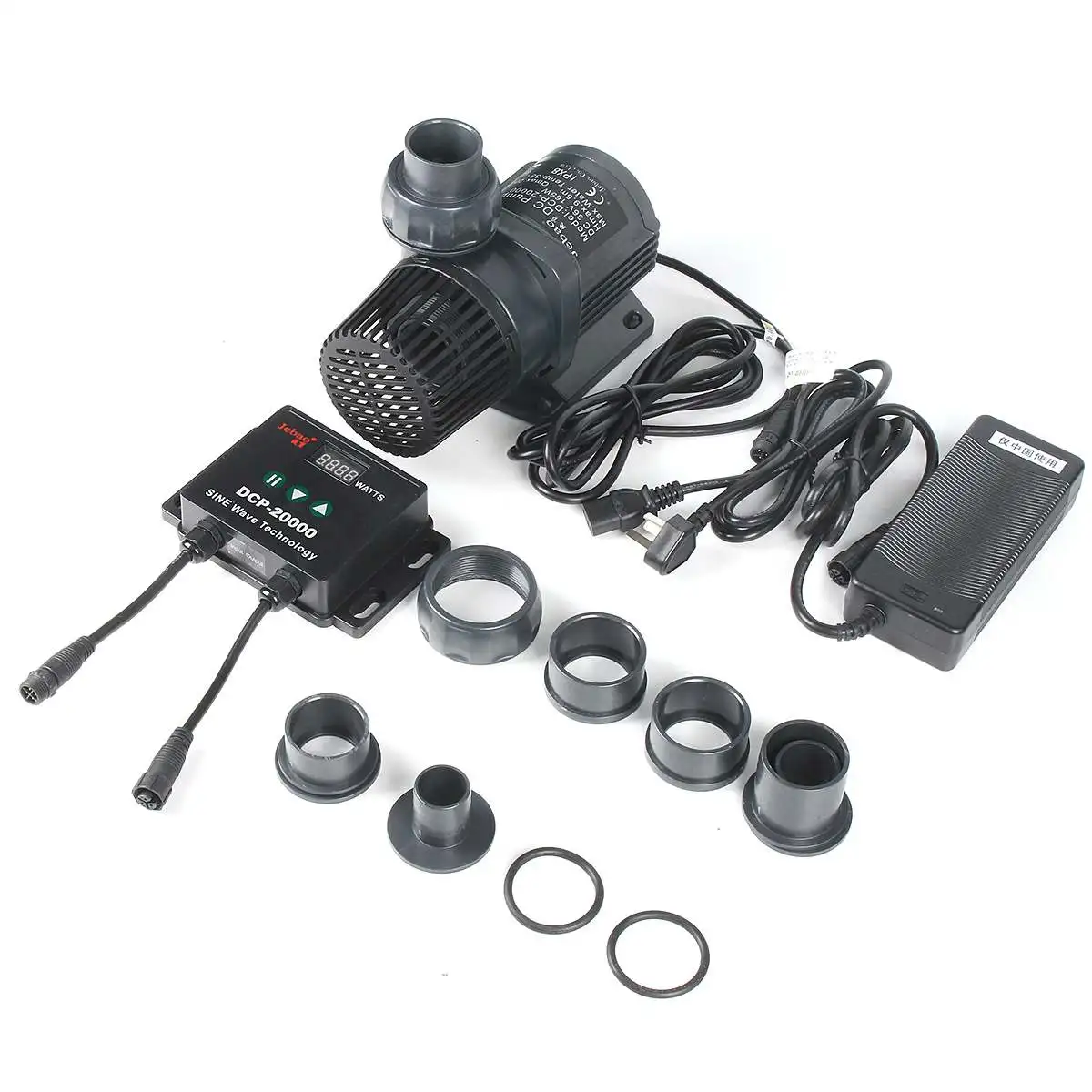 Jebao/Jecod DCP серии 3500-20000 скорость потока Maring DC синусоидальный возврат погружной водяной насос с контроллером