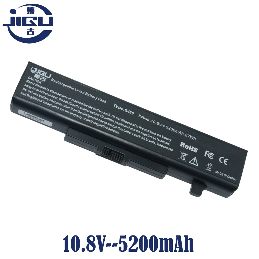 Новый аккумулятор JIGU с 6 ячейками L11L6Y01 L11S6Y01 для Lenovo Y480P Z380AM Y580NT G485A G410 Y480A Y480 Y580 G480