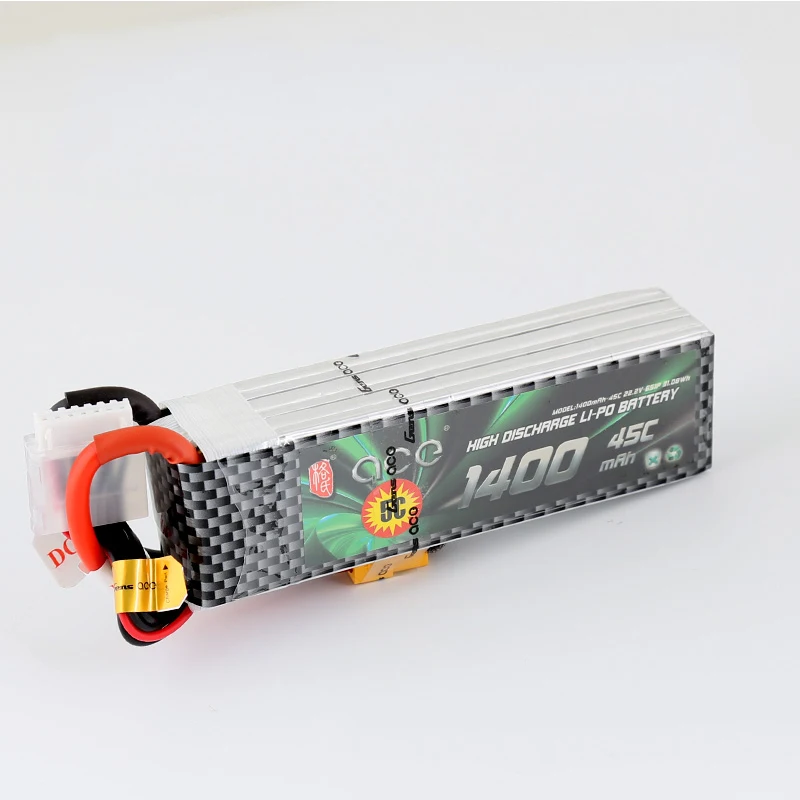 ACE 1400mAh 6S 22 2 V 45C 90C Lipo батарея с Т образным разъемом XT60 разъем для YaTuo 450 вертолета