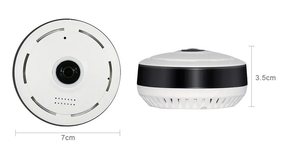 IP-камера видеонаблюдения HD рыбий глаз 960P 360 градусов | Безопасность и защита