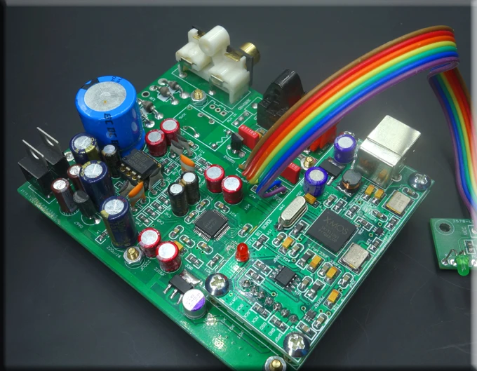 192K 24BIT AK4118 + AK4490 XMOS OPA2134 USB декодер RCA аудио выход предусилитель ЦАП коаксиальные