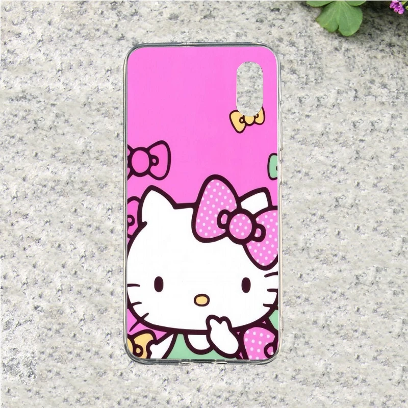 Hello kitty чехол для телефона Xiaomi redmi 4A 4X4 pro 5 5A 6A 6X6 Note 2 3 4X5 6 из мягкой искусственной