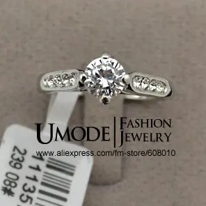 UMODE Новинка 2014! Обручальные кольца для женщин классические женские помолвки с