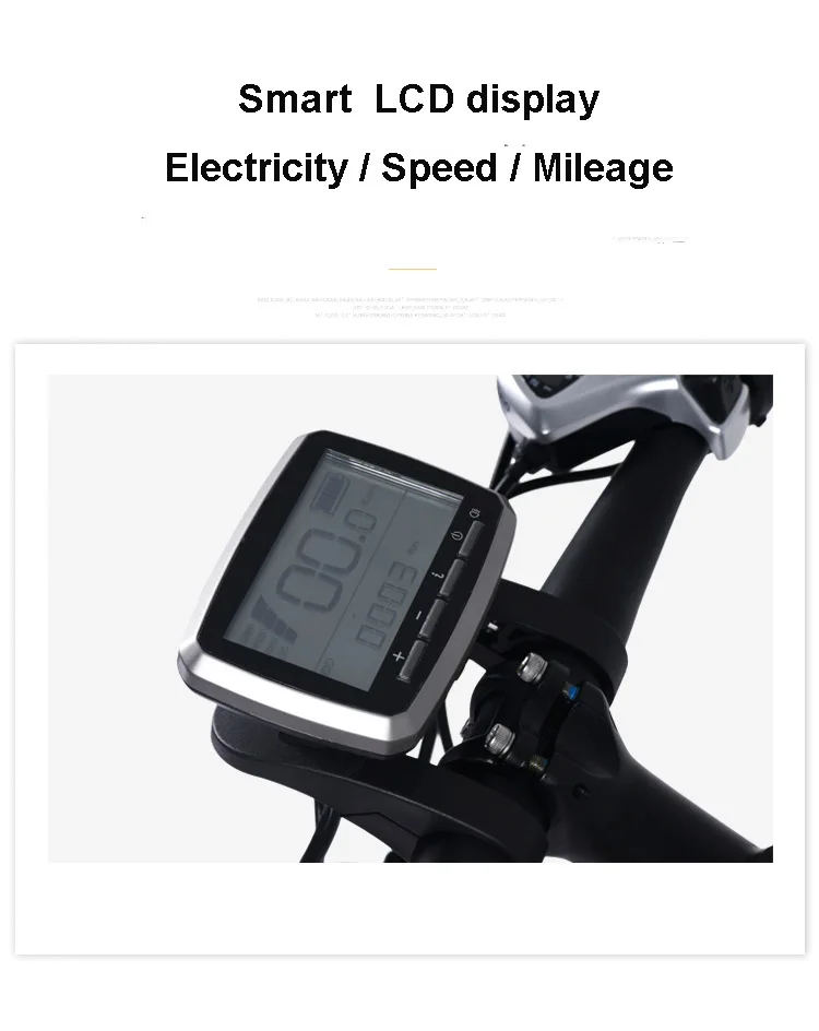 26inch lithium battery electric mountain bike aluminum alloy frame disc brake speed damping Hide batter bicycle |