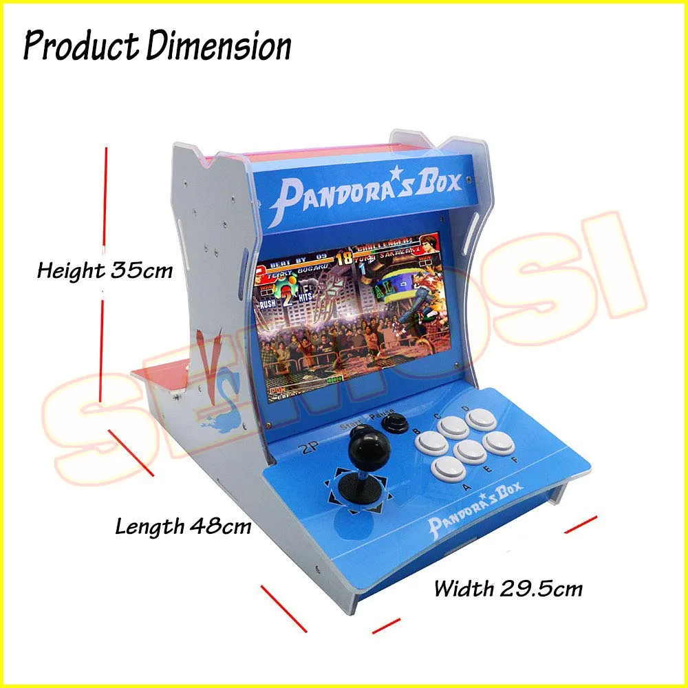 Коробка Pandora's Box 9 бартоп аркадная машина Jamma 1500 В 1 Настольная игровая консоль с 2