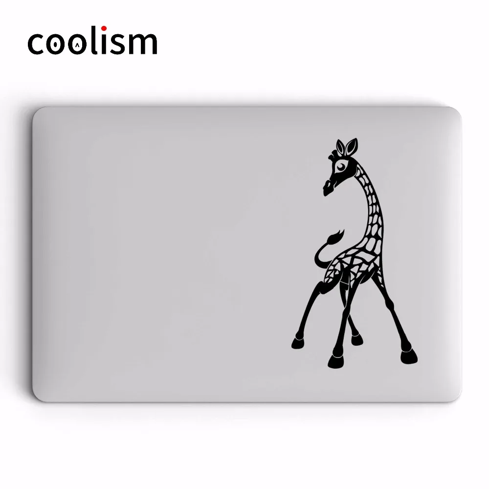 Милый жираф Виниловая наклейка для ноутбука Apple Macbook Pro Air Retina 11 12 13 14 15 дюймов HP Mac