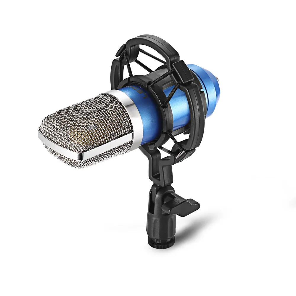 LEIHAO BM 700 Professional конденсаторный микрофон для радиовещания пение вокальный запись
