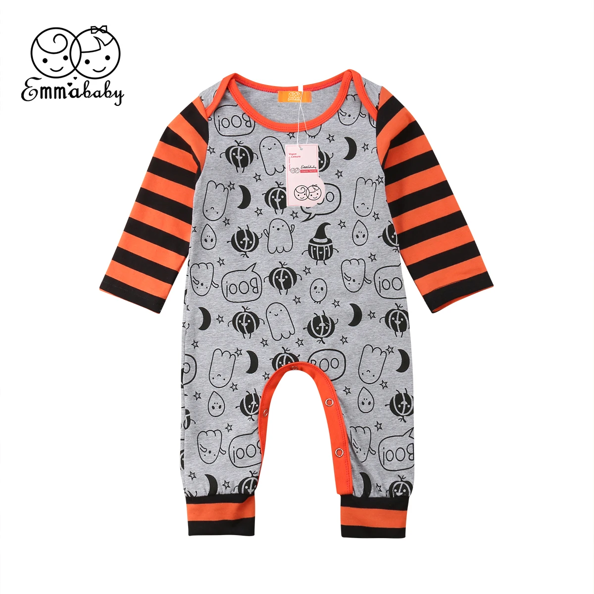 Новинка 2018 г. детская одежда для маленьких мальчиков девочек с длинным рукавом