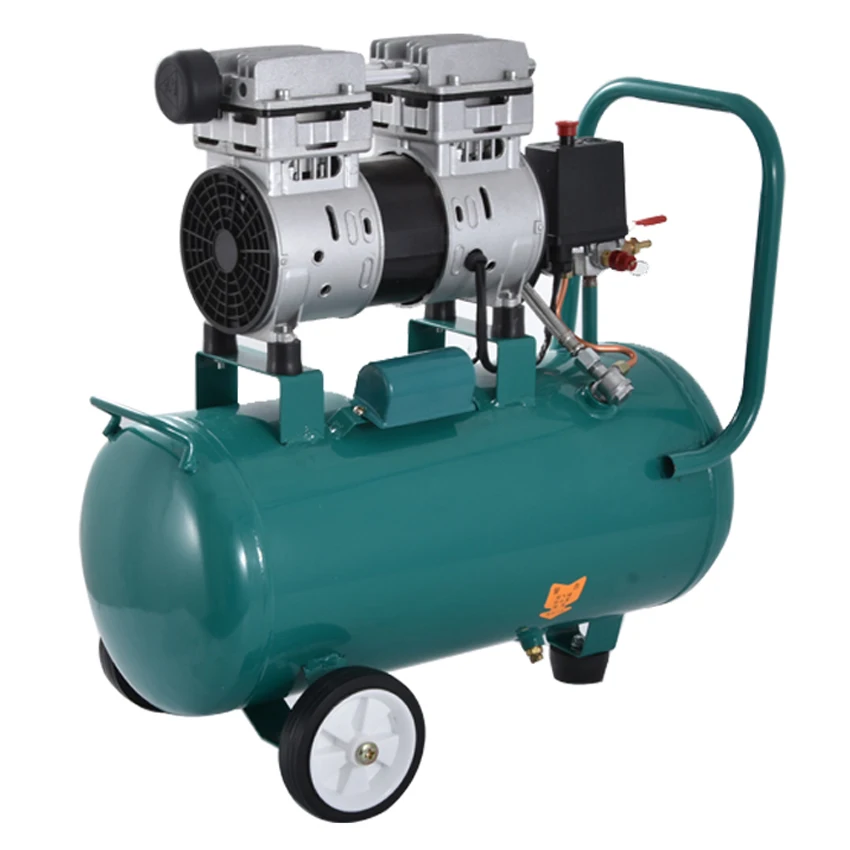 Портативный бесшумный воздушный компрессор высокого давления 220 30 л медный