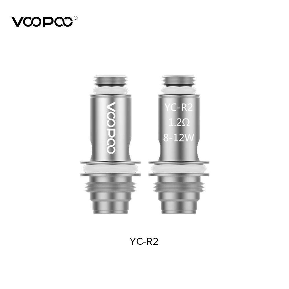 5 шт. 10 оригинальный VOOPOO Finic YC R1 R2 C CCoil 0.6ohm 1.6Ohm 1.2ohm для комплект рыбок аксессуары