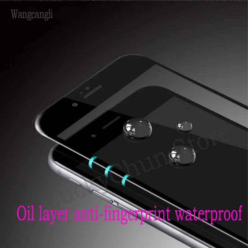 3D закаленное стекло для iPhone 6 6S Защита экрана 7 Plus стеклянная пленка 8 plus X жесткая