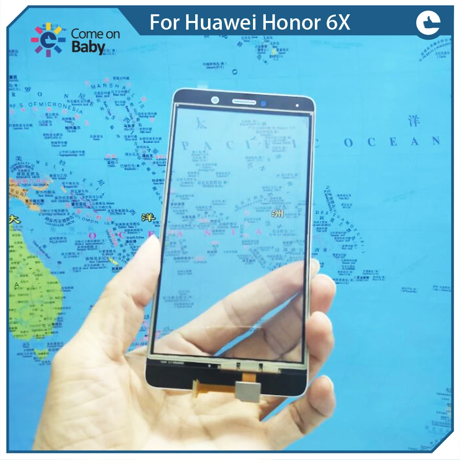 5 шт. Новое поступление для Huawei Honor 6X сенсорный экран панель передняя стеклянная