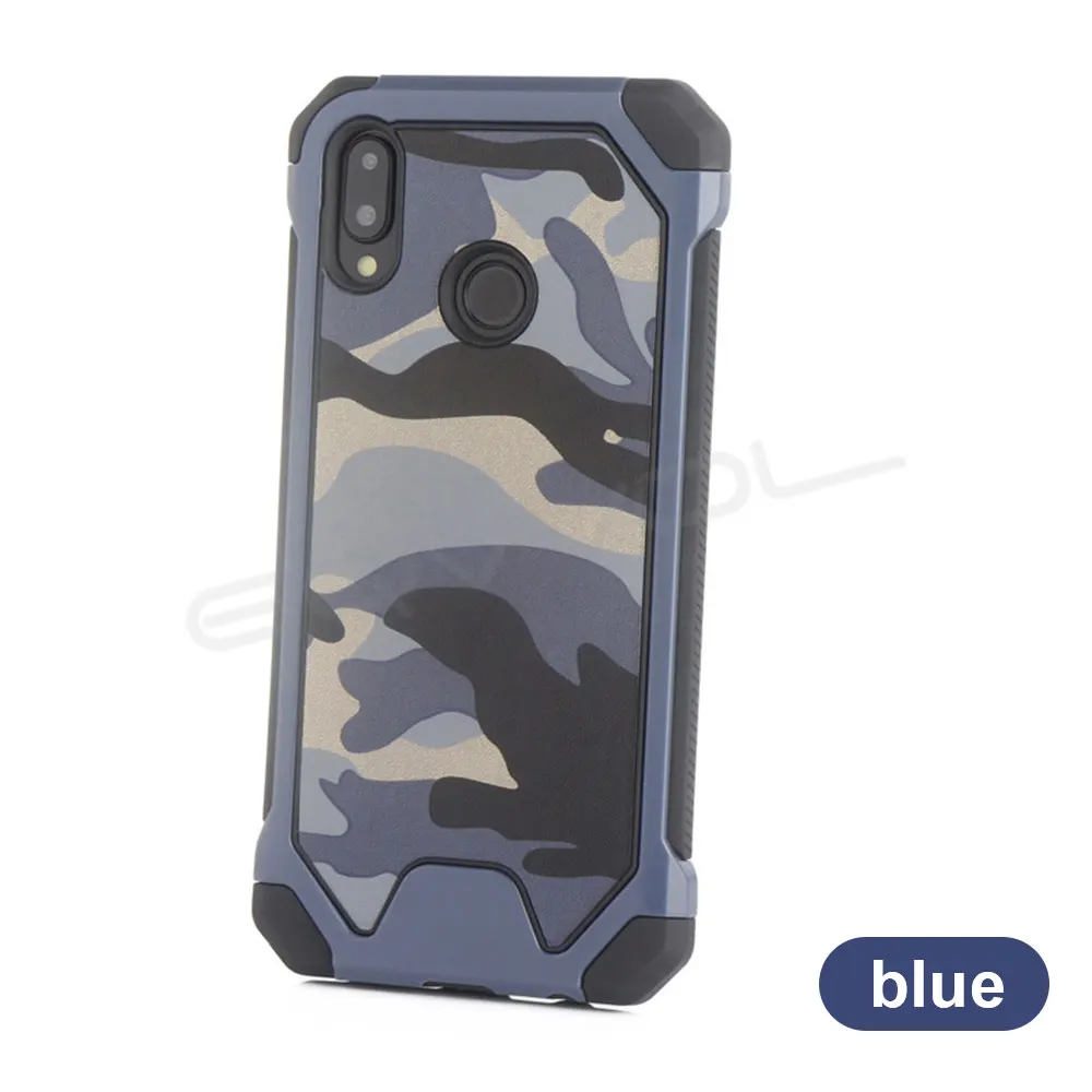 Eqvvol Three In One Army Green Camouflage Fashion Case For Huawei P20 P10 P9 P8 Lite Plus Soft TPU Silicon Phone Cases Cover | Мобильные