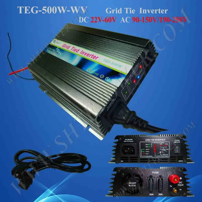 500W Grid Tie Inverter mppt function Micro 22-60VDC 190V-260VAC | Обустройство дома