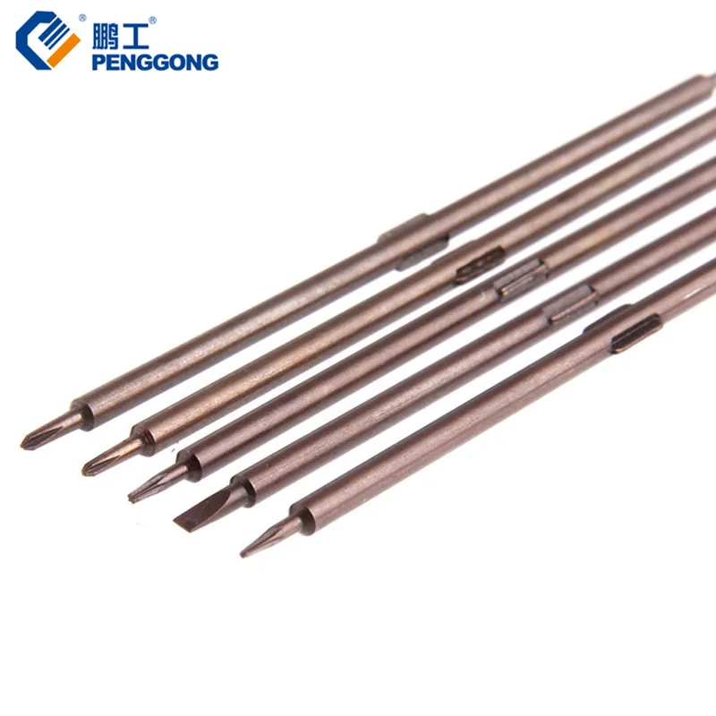 PENGGONG 6 шт. набор сверл серебристого типа мини двойная головка звездообразная