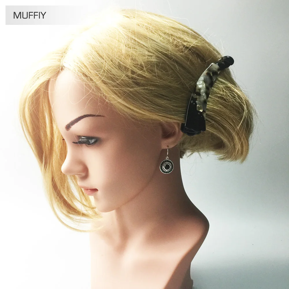 Черные круглые серьги хорошие ювелирные изделия для женщин в европейском стиле