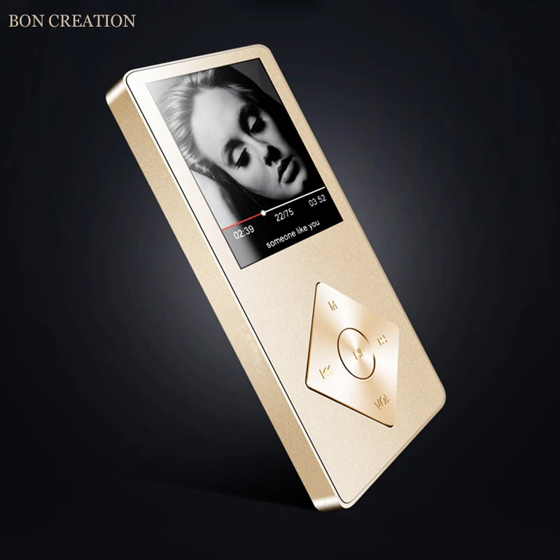 Роскошный Металлический музыкальный плеер BON CREATION 8 Гб поддержка TF карты fm радио