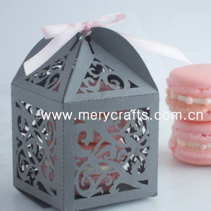 

Laser cut hollow vine design wholesale paper draft wedding party decoration candy favor gift boxes