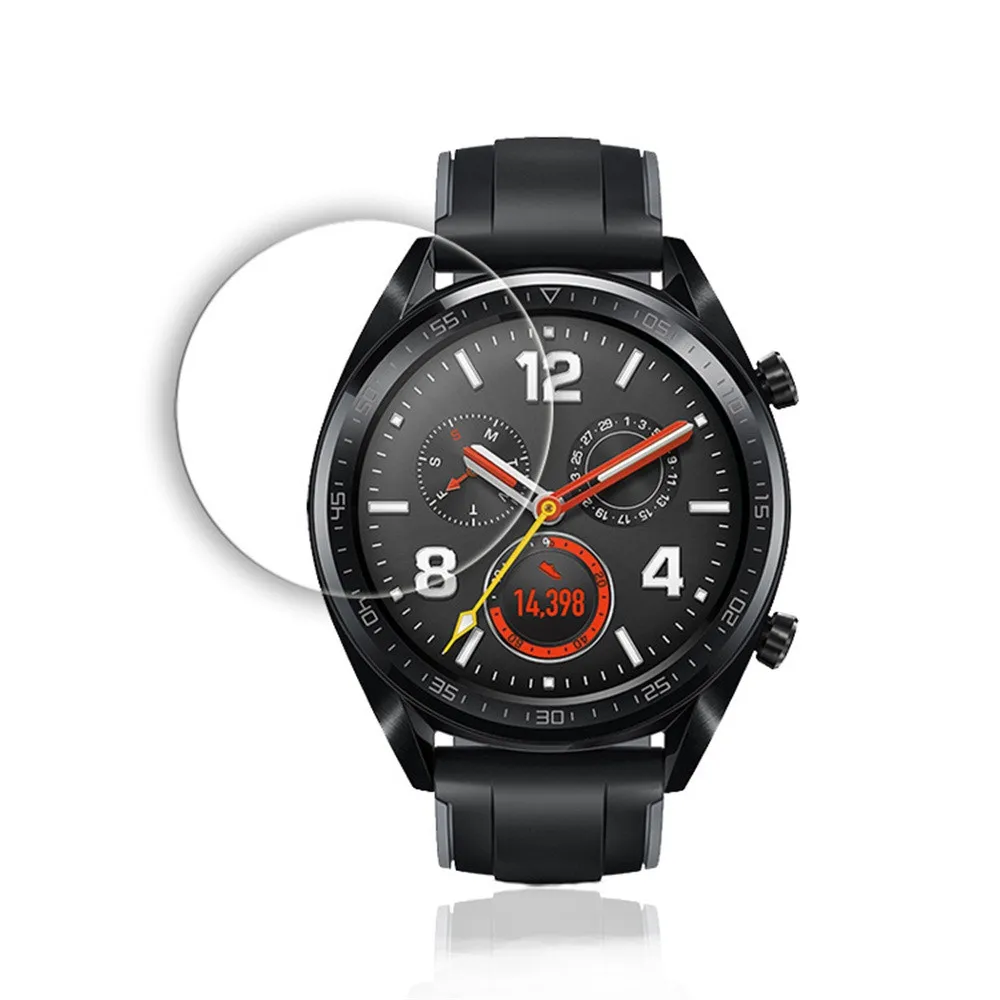 Защитная пленка для экрана Huawei Watch GT устойчивая к царапинам твердость 9H HD
